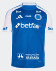 Camisa adidas Cruzeiro 2025/26 I Com Patrocínios