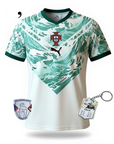 Portugal National Team Away Shirt Blue/White - World Cup 2026