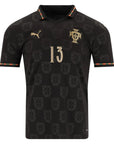 Portugal Fan Jersey Black Panther 2025/26