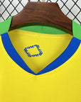 Brazil 2025/26 Home Fan Version Jersey - Brasil