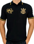 Corinthians Retro Polo Shirt Gold - SPR