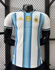 Argentina Home Messi 10 Authentic Player Shirt 2026 World Cup