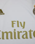 Real Madrid 2019/20 Jersey Long Sleeve Retro - Patch Champions