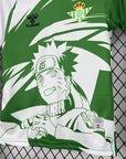 Real Betis 2025/26 Hummel x Limited-edition Naruto Kids Kit