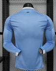 Manchester City Player Home Jersey 2025/26 Long Sleeve