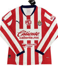 Chivas de Guadalajara Home Long Sleeve Fan Jersey 2024/25
