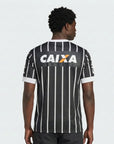 Camisa Retrô Corinthians Reserva 2013 Preta/Branca Masculina