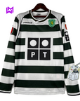Sporting Long Sleeve Retro Shirt 2001/03 - Exclusive Model!