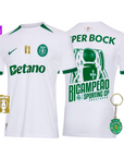 Sporting Away Shirt Back-to-Back Champions 2024/25 - Exclusive Model! 🦁🏆