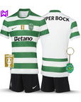 Sporting Home Kids Kit 2025/26 - New Release! 🔥💚