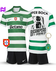Sporting Home Kids Kit Back-to-Back Champions 2025/26 - New Release! 🦁🏆