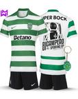 Sporting Home Kids Kit Back-to-Back Champions 2025/26 - New Release! 🦁🏆