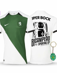 Sporting Stromp Shirt Back-to-Back Champions 2024/25 - Exclusive Model! 🦁🏆