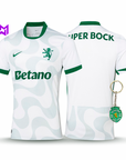 Sporting Away Shirt White 2025/26 - New Release! 🔥💚