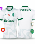 Sporting Away Shirt White 2025/26 - New Release! 🔥💚