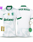 Sporting Away Shirt White 2025/26 - New Release! 🔥💚