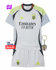 Benfica Third Kids Kit 2024/25 - Last Few Units! 🔥🦅