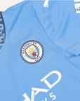 Kids Manchester City Home Kit 2024/2025 - White Blue