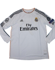 Real Madrid 2013/14 Jersey Long Sleeve Retro - Patch Champions