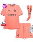 Porto Away Kids Kit Pink 2025/26 - Last Few Units! 🔥🐉