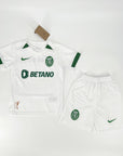 Sporting Away Kids Kit 2024/25 - Last Few Units! 🔥💚