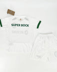 Sporting Away Kids Kit 2024/25 - Last Few Units! 🔥💚
