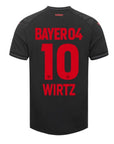 Bayer 04 Leverkusen Home Fan Jersey 2023/24 Patches UCL UEFA Foundation (Official Printing)