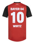 Bayer 04 Leverkusen Home Fan Jersey 2024/25 Patches UCL UEFA Foundation (Official Printing)