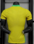 Brazil 2025/26 Home Jersey Player Version - Brasil - Slim Fit