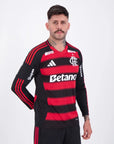 Camisa Manga Longa Adidas Flamengo 2025/26 I All Sponsor