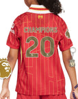 Liverpool Woman Jersey 2024/2025 - CHAMPIONS 24/25 & Gold Trophy