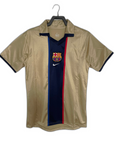 Barcelona 01/02 II Away Jersey - Retro Version