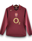 Arsenal Retro Jersey home 2005/06 - Long Sleeve
