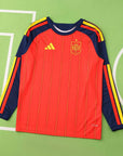 Spain World Cup 2026 Jersey - Long Sleeve