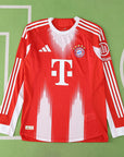 Bayern Munich Player Jersey Home 2025/26 - Long Sleeve