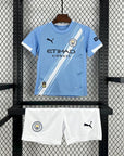 Kids Manchester City Home Kit 2025/26
