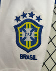 Brazil Away Retro Kids Kit 2002