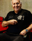 Camisa Flamengo Zico 1981 Preto e Ouro Retrô Masculina - Zico