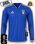 Italy World Cup 2026 Jersey Player Version - Long Sleeve