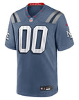 New England Patriots 2025 Rivalries Collection Custom Game Jersey - Storm Blue