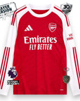 Arsenal Player Home Jersey 2025/26 Long Sleeve