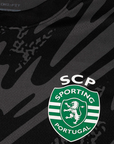 Sporting Goalkeeper Shirt Black 2025/26 - Last Few Units! 🔥💚