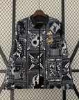 Arsenal 23/24 Windbreaker Reversible Black and Black