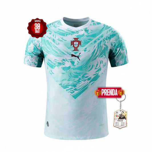 Portugal National Team Away Shirt Blue/White Player Authentic - World Cup 2026