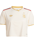 Cropped Flamengo Feminina Jogo 3 Adidas 2025