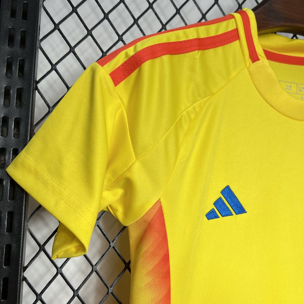 Colombia Home Kids Shirt 2024/2025