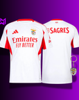 Benfica Away Shirt White 2025/26 - Last Few Units! 🔥🦅