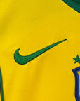 Brazil Away Retro Kids Kit 2004