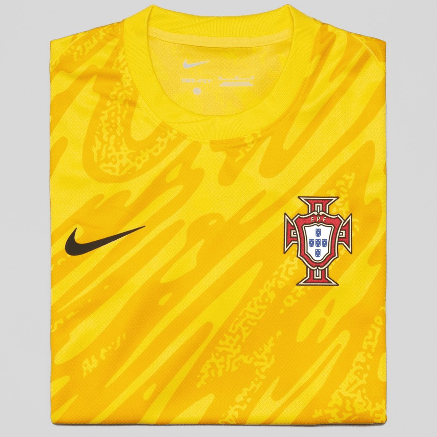Portugal Goalkeeper Shirt Yellow 2024/25 - Last Few Units
