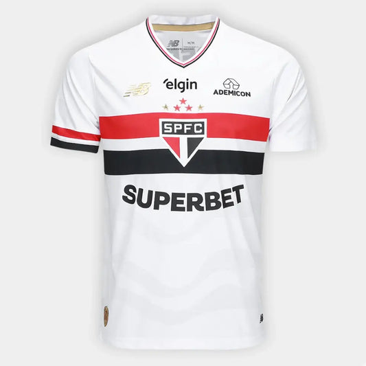 Sao Paulo Shirt 2025/26 I - Authentic Player With Sponsors [Slim Fit]